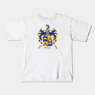 Dellinger Family Crest Kids T-Shirt